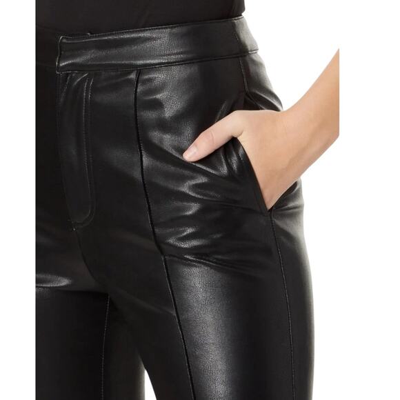 NWT! Line & Dot Reina Vegan Leather Chic Pants - Size Small - Picture 3 of 15